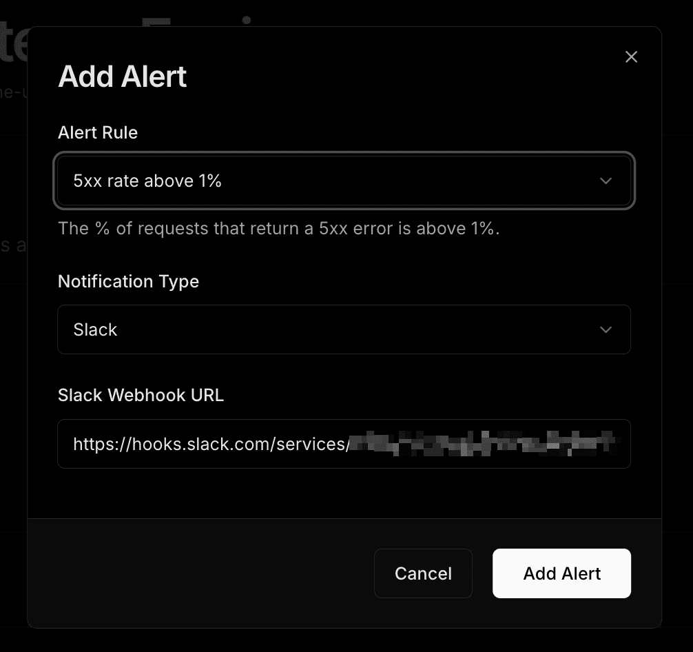 Alert Notifications | thirdweb Engine