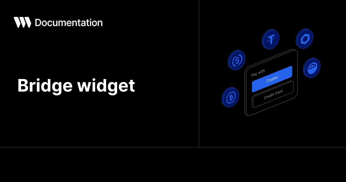 Bridge widget