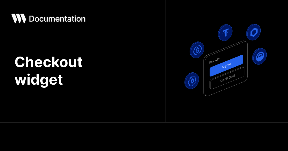 Checkout widget