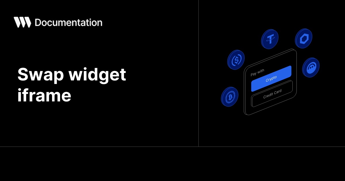 Swap widget iframe